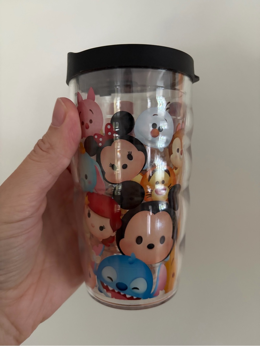 tervis Disney Tsum Tsum Travel Tumbler - Black Lid with Multicolor Characters